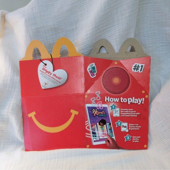 2023 Karma's World McDonalds Happy Meal Box EMPTY BOX ONLY - Picture 7 of 8